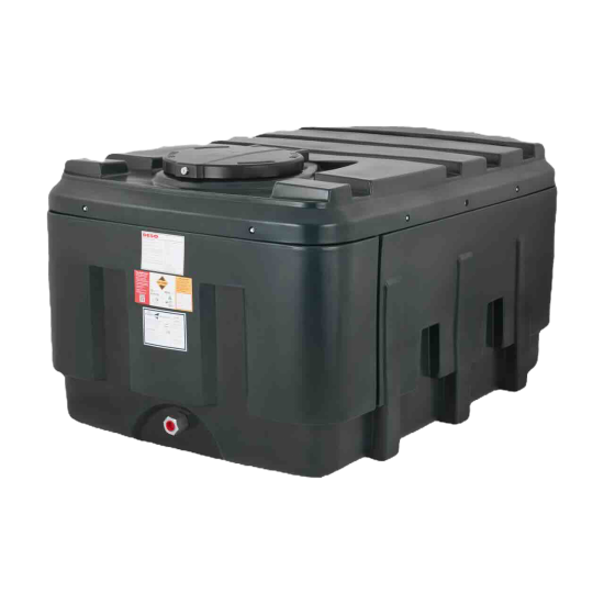 Deso Low Profile 1200 Litre Bunded Oil Tank | Deso LP1200BT